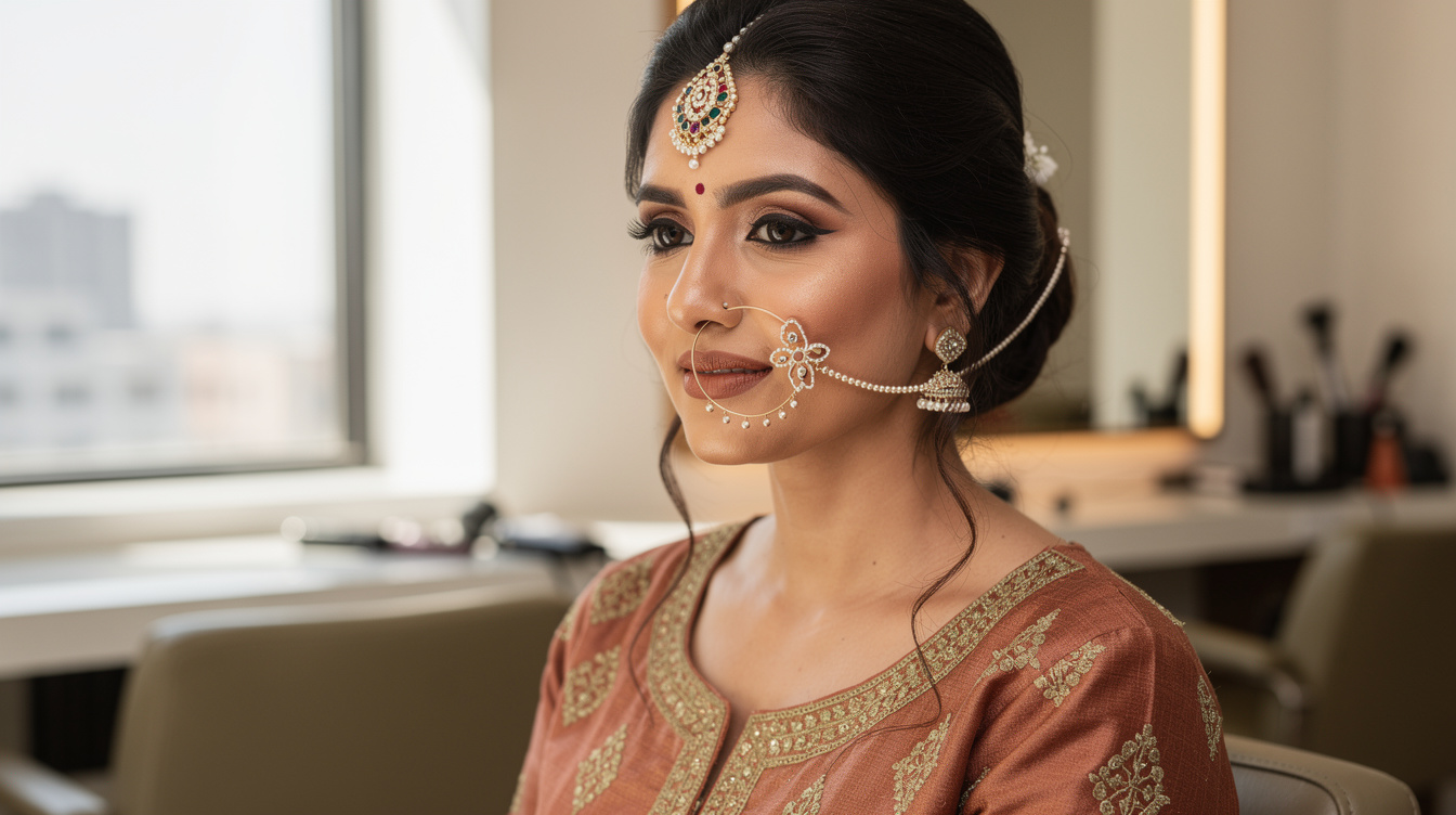 5 Stunning Bridal Hairstyles Every Indian Bride Should Consider - Shivangi Verma Makeup Studio