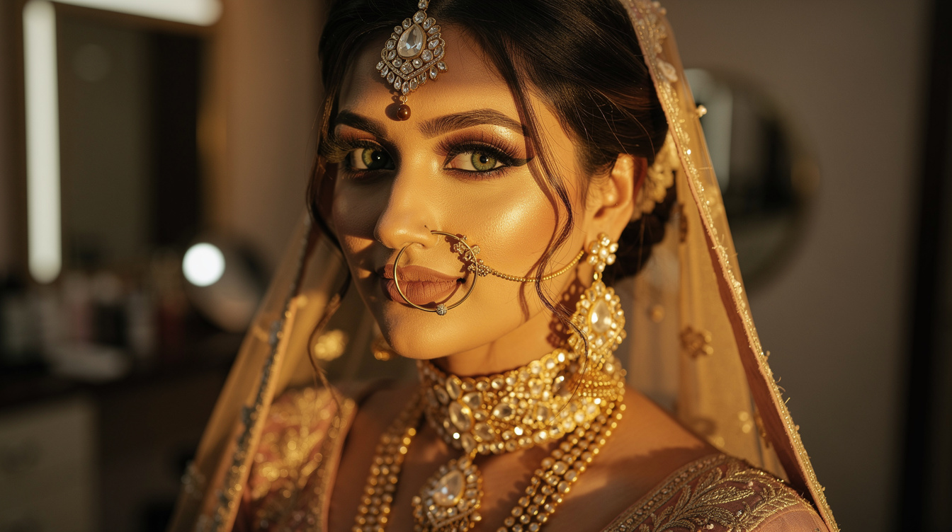Bridal Makeup at Home in Faridabad — How It Works - Shivangi Verma Makeup Studio