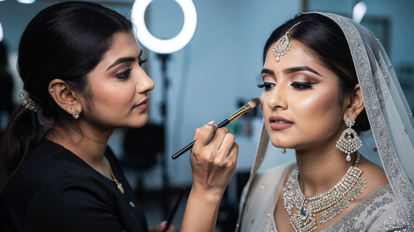 Bridal Makeup Course in Faridabad — Learn from a Working Bridal Artist - Shivangi Verma Makeup Studio