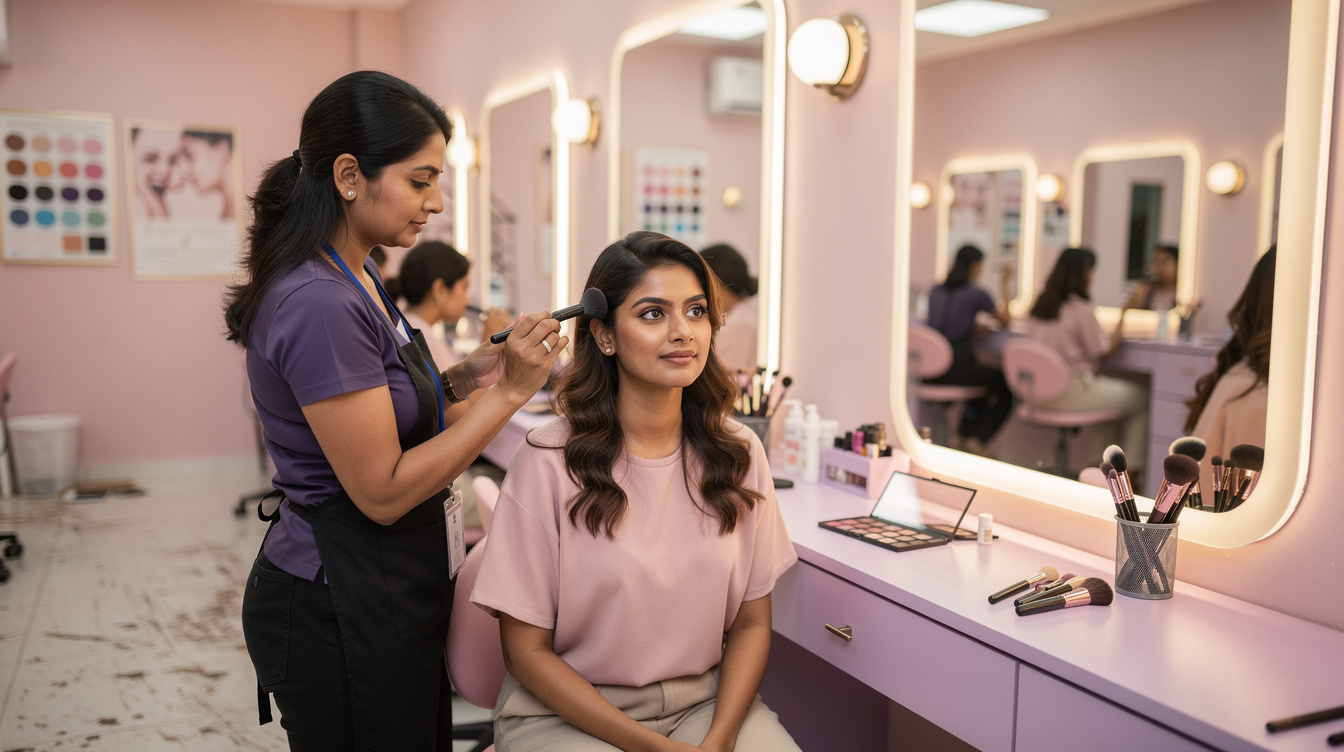 Makeup Course in Ghaziabad 2026 — Best Academies, Fees & Honest Comparison - Shivangi Verma Makeup Studio