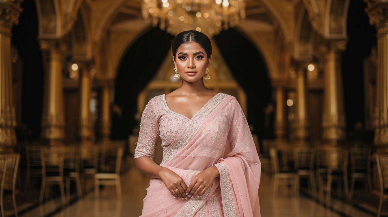 The Perfect Makeup Look for a Pastel Pink Lehenga Bride - Shivangi Verma Makeup Studio